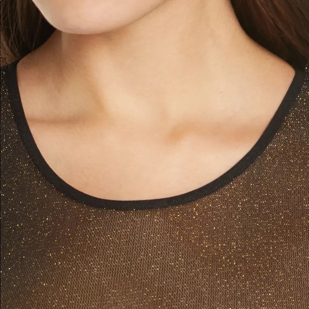 🆕 Halogen Long Sleeve Mesh Bodysuit - Picture 4 of 11